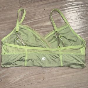 lululemon athletica Lime Sports Bra